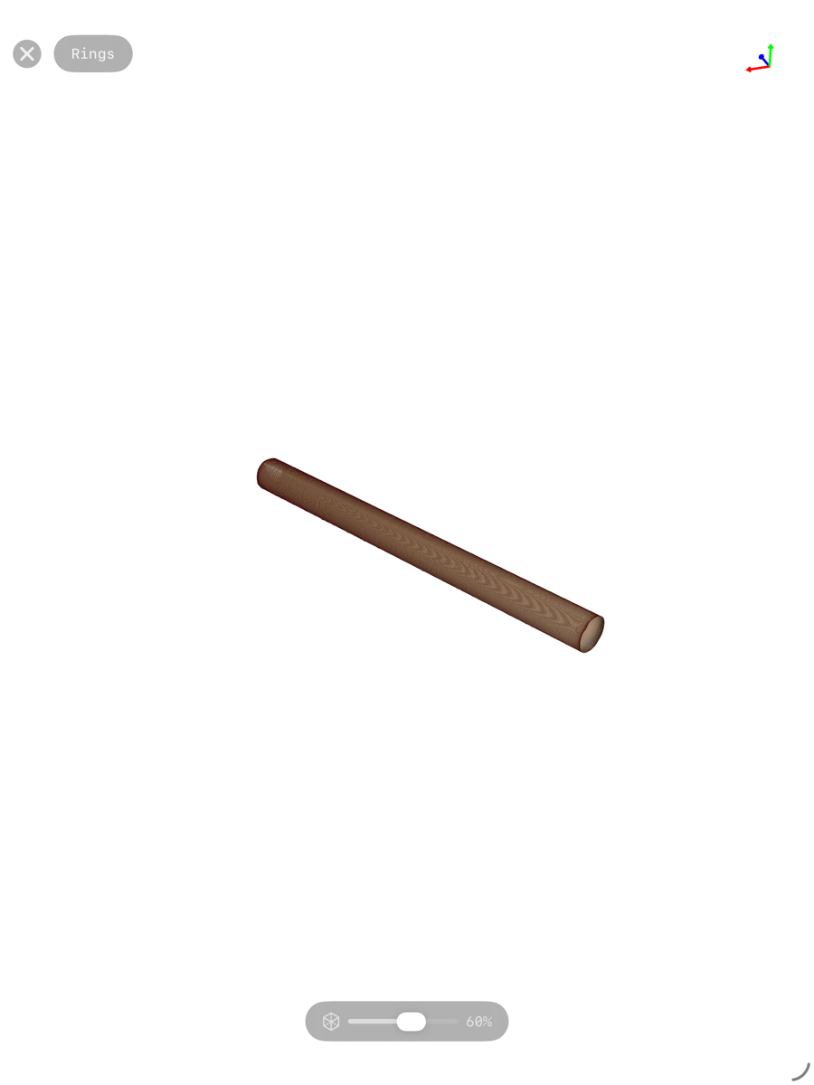 3D model view