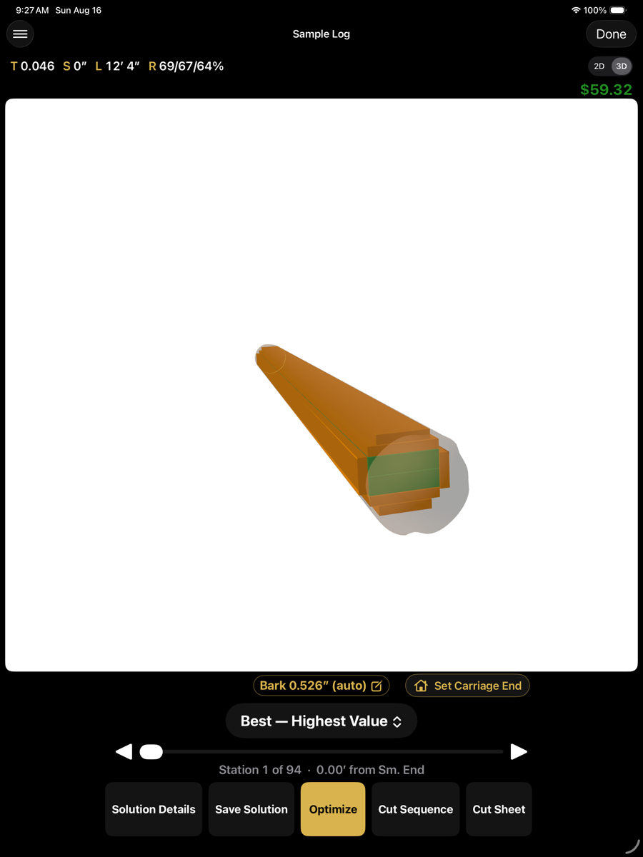 3D view
